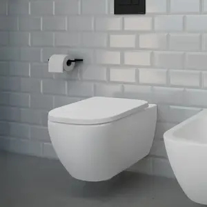 evineo ineo5 square WC suspendu à fond creux, BE0953WM, pas cher