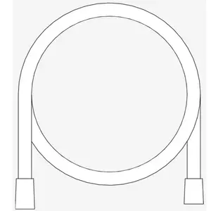 neoro Flexible de douche en silicone 1 500 mm, BN0191BS, pas cher