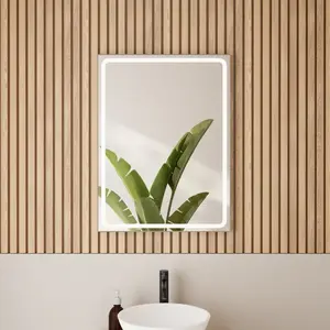 rivea Bahri Miroir éclairé l: 60 cm, avec éclairage sur le pourtour, B...Vendu parreuter