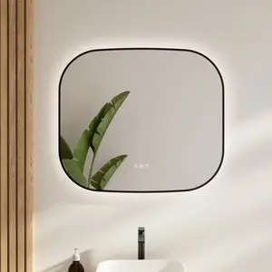 rivea Yara Miroir éclairé l: 80 cm, avec éclairage sur le pourtour et ...Vendu parreuter