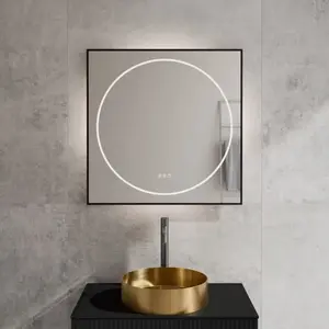 evineo ineo Miroir avec éclairage l : 60 cm, BN0073MI,Vendu parreuter