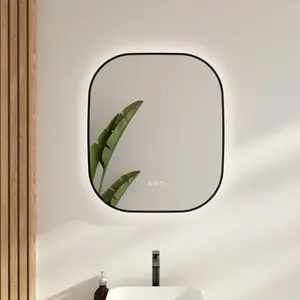 rivea Yara Miroir éclairé l: 60 cm, avec éclairage sur le pourtour et ...Vendu parreuter