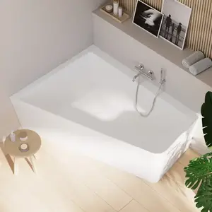 rivea Maila Baignoire d angle L: 170 l: 130 H: 60 cm, coin gauche de l...Vendu parreuter