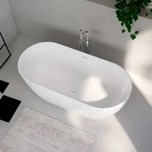 evineo ineo5 Baignoire en îlot L: 170 l: 80 H: 60 cm, BE0745WH,Vendu parreuter