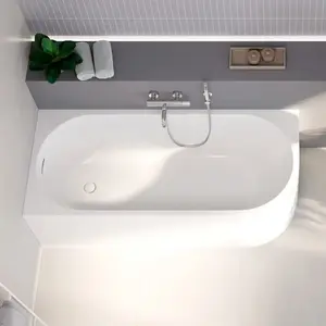 evineo ineo4 Baignoire d angle L: 170 l: 75 H: 55 cm, coin gauche de l...Vendu parreuter