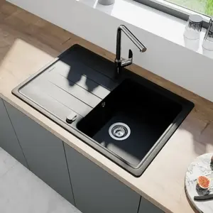 evineo line 350 Évier de cuisine avec surface de dépose latérale l: 78...Vendu parreuter