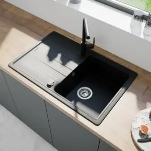 evineo line 350 Évier de cuisine avec surface de dépose latérale l: 78...Vendu parreuter