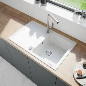 evineo line 350 Évier de cuisine avec surface de dépose latérale l: 78...Vendu parreuter