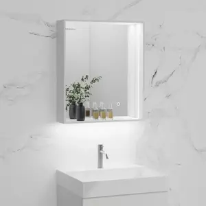 neoro n50 shelf Miroir éclairé l: 60 cm, BN0836WM, pas cher