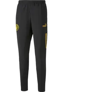 Puma Pantalon Pré-Match Manchester City Woven jaune / noir XS pas cher