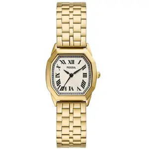 Comparateur de prix : Montre FOSSIL - ES5361 - Femme - Acier inoxydable doré - Etanche 5 ATM