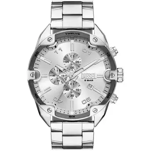 Montre Homme Diesel Montres Spiked - DZ4677 Bracelet Acier Acier pas cher