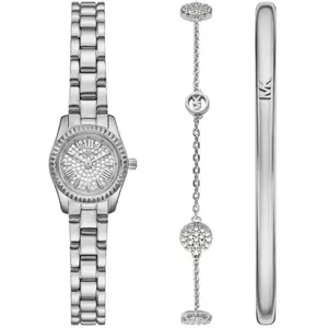 Zestaw damski Michael Kors MK4948SET srebrny Fashion pas cher
