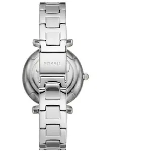Montre Femme FOSSIL CARLIE en Acier Gris Etanche pas cher