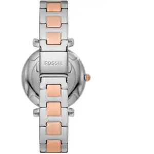 Montre Femme FOSSIL CARLIE en Acier Bicolore 236277 pas cher