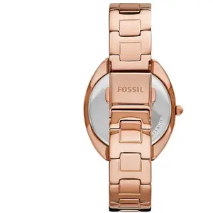 Montre Femme FOSSIL en Acier Rose pas cher