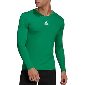 Comparateur de prix : adidas Base Tee Jersey (Long Sleeve) Mens, Team Green, S