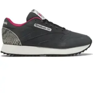 Baskets Reebok Classic Leather, Gris, Femme pas cher