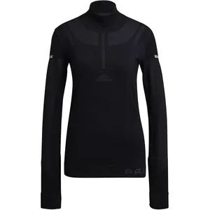 adidas Primeknit Haut Manches Longues Femmes - Noir, Taille L pas cher