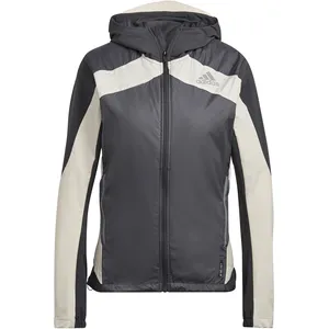 adidas Marathon Veste Running Femmes - Gris , Crème, Taille XS pas cher