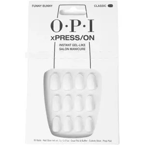 Comparateur de prix : OPI xPRESS/ON Ongles artificiels, ton vernis Funny Bunny 30 unités TU