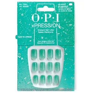 Comparateur de prix : OPI Make Em Jelly! XPRESS/ON Faux ongles All Teal, All Shade 30 pcs