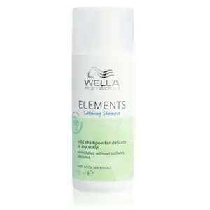Comparateur de prix : Shampooing cuir chevelu sec & sensible Elements Calming Wella 50ML
