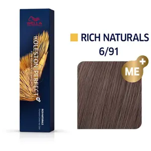Comparateur de prix : Coloration Koleston Perfect ME+ 6/91 blond foncé fumé cendré Wella 60ML