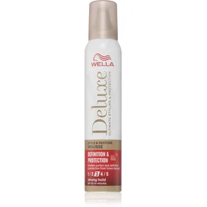 Wella Deluxe Definition & Protection mousse fixante pour donner du volume 200 ml pas cher