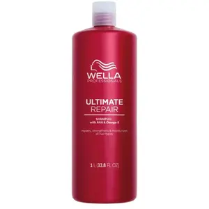 Comparateur de prix : Wella Professionals Ultimate Repair Shampoing léger pour cheveux abîmés 1L