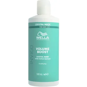 Comparateur de prix : Masque volumisant Crystal Invigo Volume Boost Wella 500ML