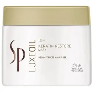 Comparateur de prix : Wella, SP Luxe Oil Masque à la kératine Restore 400 ml