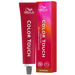 Comparateur de prix : Coloration Color Touch Deep Browns 6/7 Blond Foncé Marron Wella 60ml