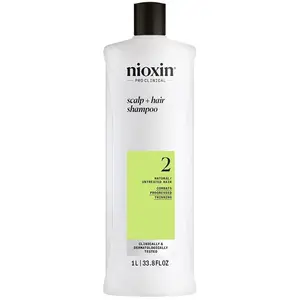 Comparateur de prix : NIOXIN System 2 - Shampooing - Cheveux Naturels avec Affaiblissement Avancé 1000 ml