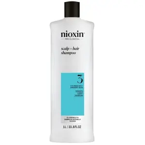 Comparateur de prix : NIOXIN System 3 - Shampoing - Cheveux teints et abîmés légèrement fragilisés 1000 ml