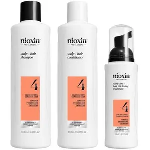 Comparateur de prix : Nioxin 4 Kit Trifasico Shampoo 150ml Conditioner 150ml Treatment 40ml