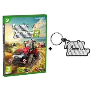 Comparateur de prix : Microsoft Farming Simulator 25 - Jeu Xbox Series X - Avec porte clés en bonus de précommande