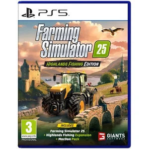 Playstation Games Ps5 Farming Simulator 25 Highlands Fishing Edition pas cher