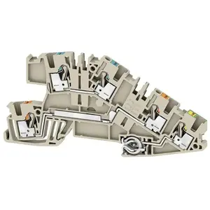 Weidmüller 2668940000 Borne à étages enfichable beige 50 pc(s) S244772 pas cher