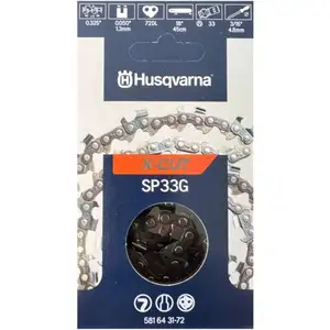 Husqvarna - x cut SP33G 3x chaîne de scie Chaîne de rechange Halb Meiel 1,3 mm 33 cmVendu parkaufland