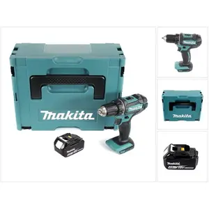 Comparateur de prix : Makita DDF 482 M1J accuboormachine 18 V 62 Nm + 1x accu 4.0 Ah + Makpa...
