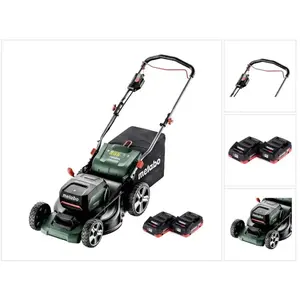 Metabo Rm 36-18 ltx bl 46 Tondeuse à gazon sans fil 36 v (2x 18 v) 46 cm brus... pas cher