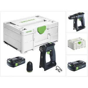 Cxs 18 Perceuse-visseuse sans fil 18 v 40 Nm Brushless + 1x batterie 3,0 Ah + Systainer - sans chargeur - FestoolVendu parkaufland