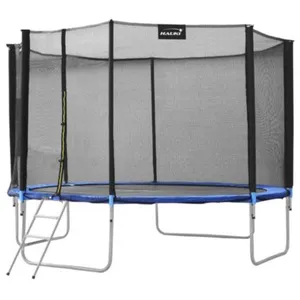 Hauki Trampoline d'Extérieur Ø 427 cm Bleu Certifié GS Trampoline de J... pas cher