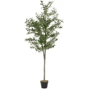 ML-DESIGN Olivier artificiel plantes artificielles arbre artificiel en pot 180 cmVendu parcarrefour