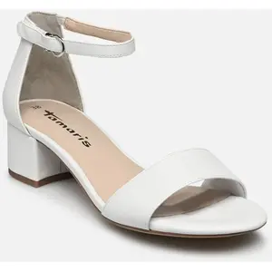 Tamaris Sandales Mode Femme 1-28295-42, Pointure:37 EU, La Couleur:Blanc pas cher