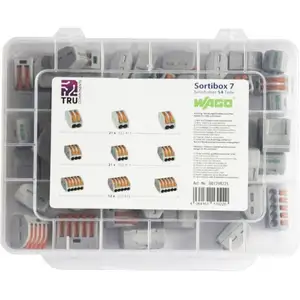 WAGO WA-741-744 Assortiment verbindingsklemmen Flexibel: 0.08-2.5 mm² ... pas cher