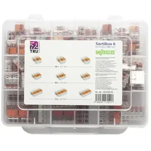 Assortiment de bornes pour boîte de dérivation WAGO WA-741-644 - flexi... pas cher