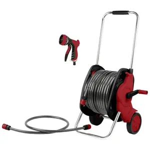 Comparateur de prix : Enrouleur de Tuyau darrosage sur Roues TOOLCRAFT 2302701 1 pc(s)