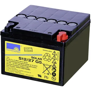 Accumulateur solaire GNB Sonnenschein dryfit S12/27 G5 NGSO120027HS0BA... pas cher